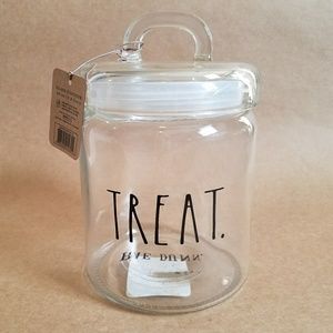 Rae Dunn TREAT. Glass Canister